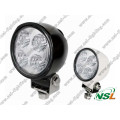 12W 5 &quot;LED Lampe de travail ronde pour véhicule routier, VTT, camion, bus (NSL-1204B)